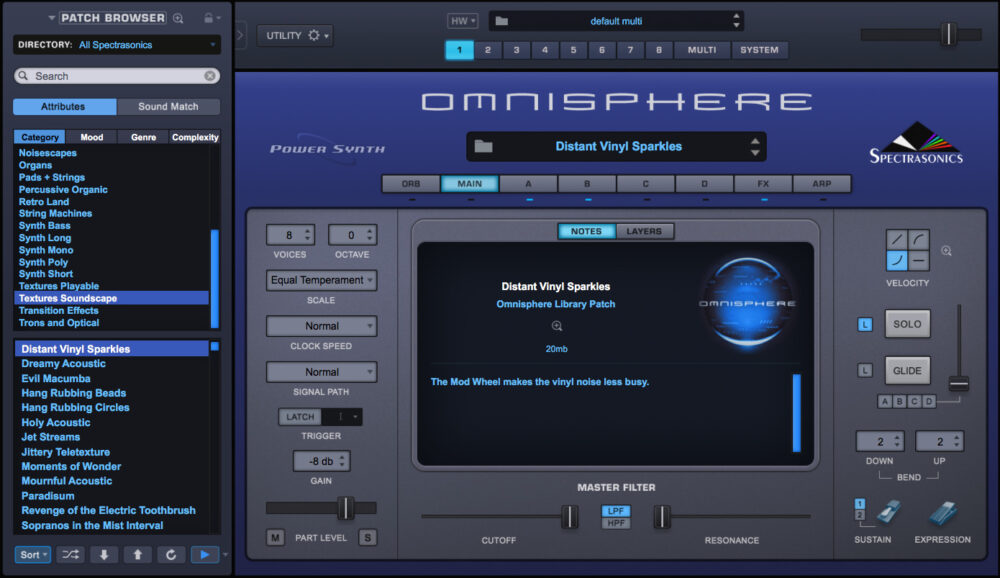 Omnisphere 2 音色の作り方